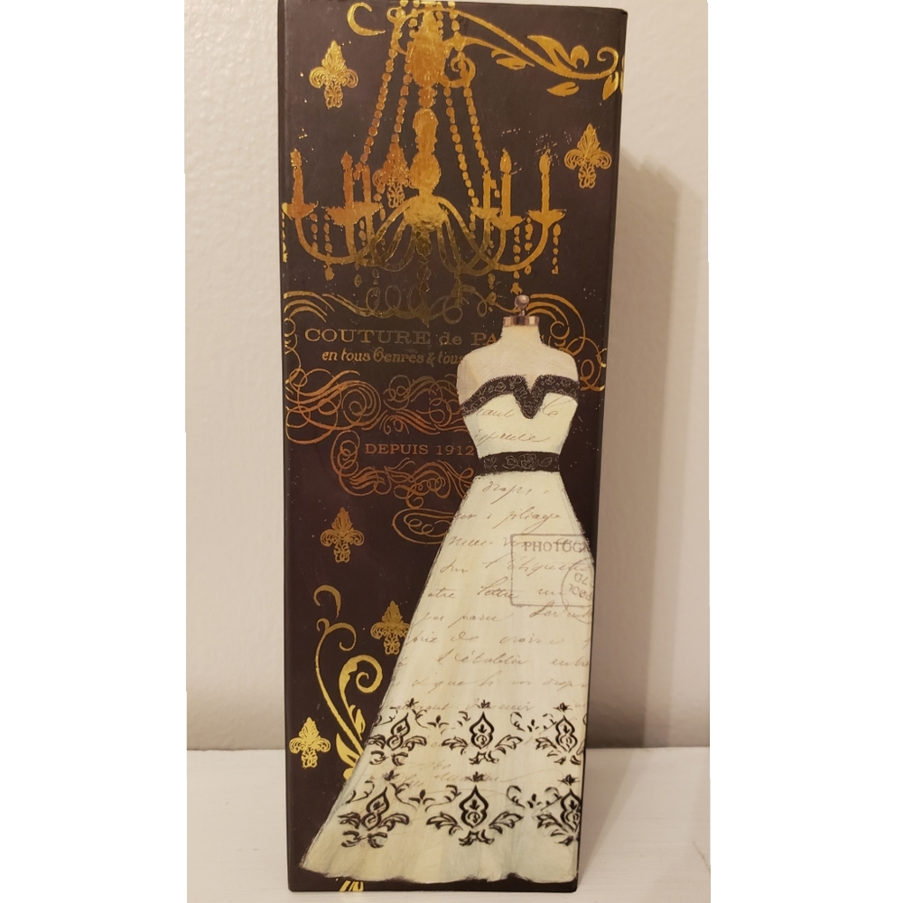 BOX Black White Vintage-look Decorative Paris